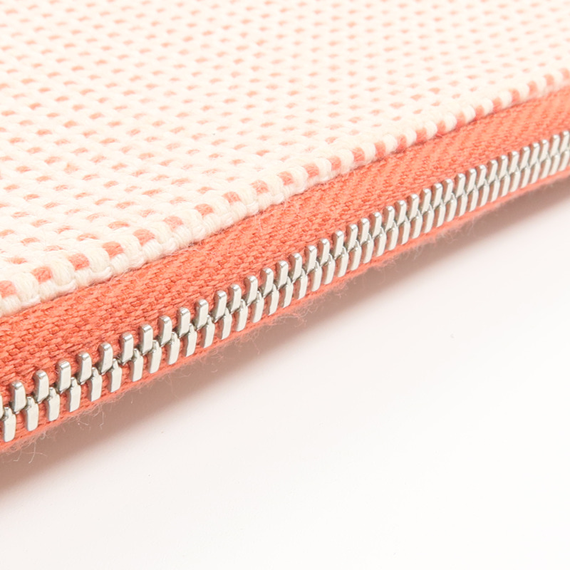 HERMES H Canvas Echappee Case手拿包Vermillon-14