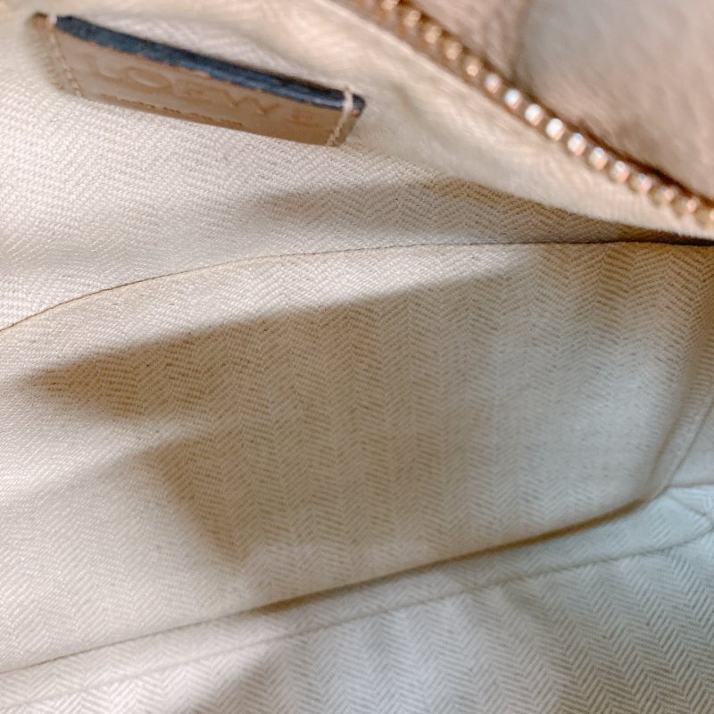 MS0719 Loewe 羅意威拼圖包 小號顆粒牛皮 沙色金扣 Puzzle Small Grained Calfskin Sand x GHW-21