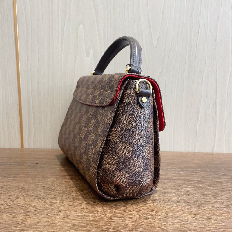 路易威登/Louis Vuitton 棕棋盤格 流蘇郵差包-2