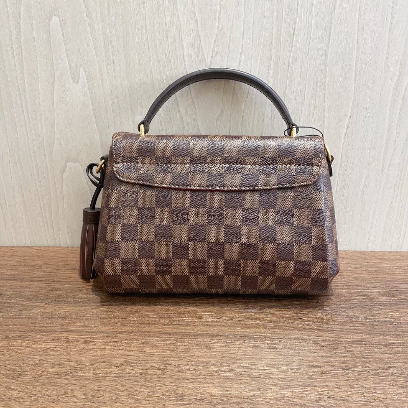 路易威登/Louis Vuitton 棕棋盤格 流蘇郵差包-7