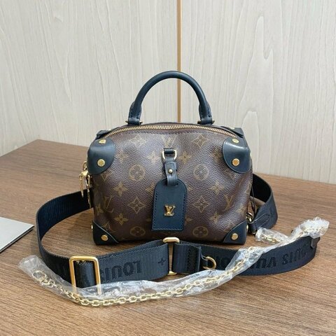 芯片款 路易威登/Louis Vuitton 老花軟盒子 手提斜背包