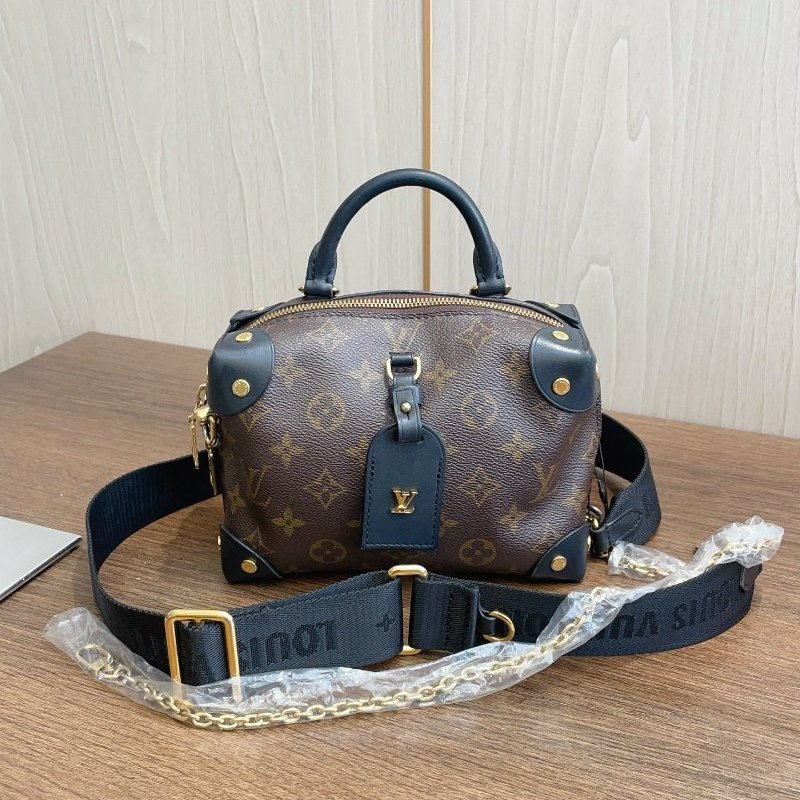 芯片款 路易威登/Louis Vuitton 老花軟盒子 手提斜背包-0