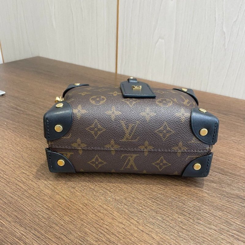 芯片款 路易威登/Louis Vuitton 老花軟盒子 手提斜背包-4