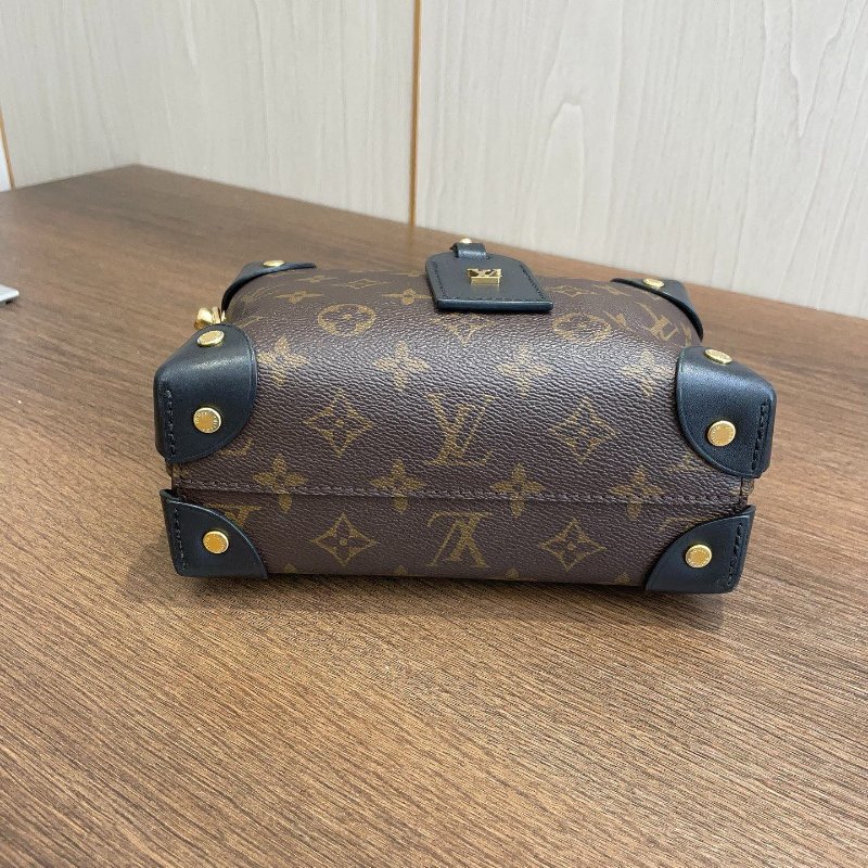 芯片款 路易威登/Louis Vuitton 老花軟盒子 手提斜背包-8
