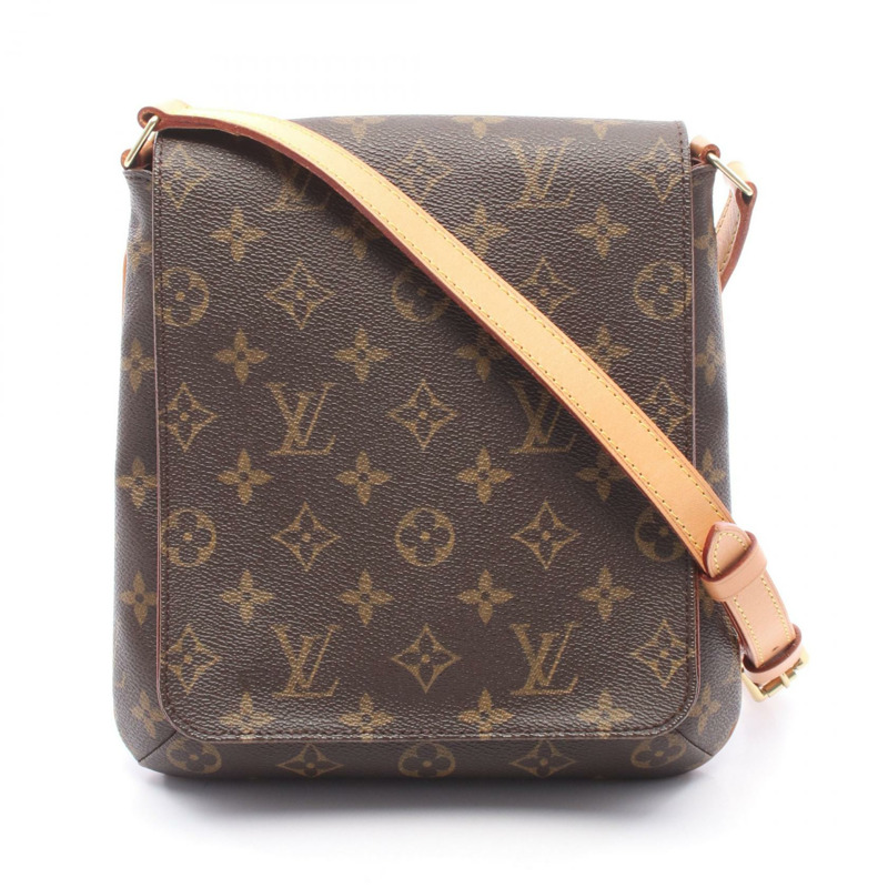 路易威登 Musette Salsa 長款單肩斜背包 M51387 Monogram 二手 LV-0