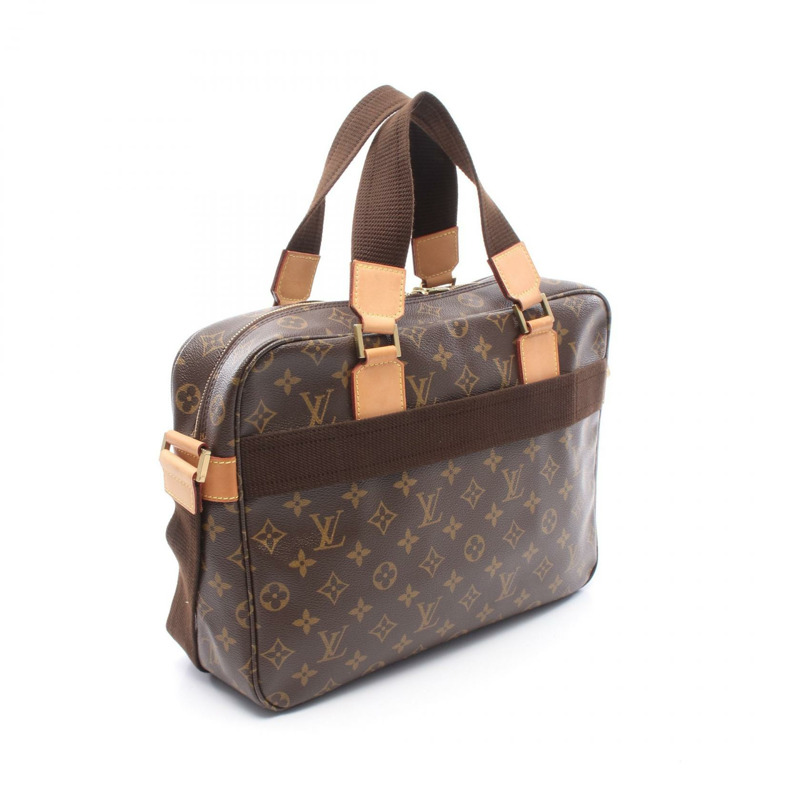 路易威登 Sac Bosphore 單肩手提包 M40043 Monogram 帆布棕色二手 LV-1