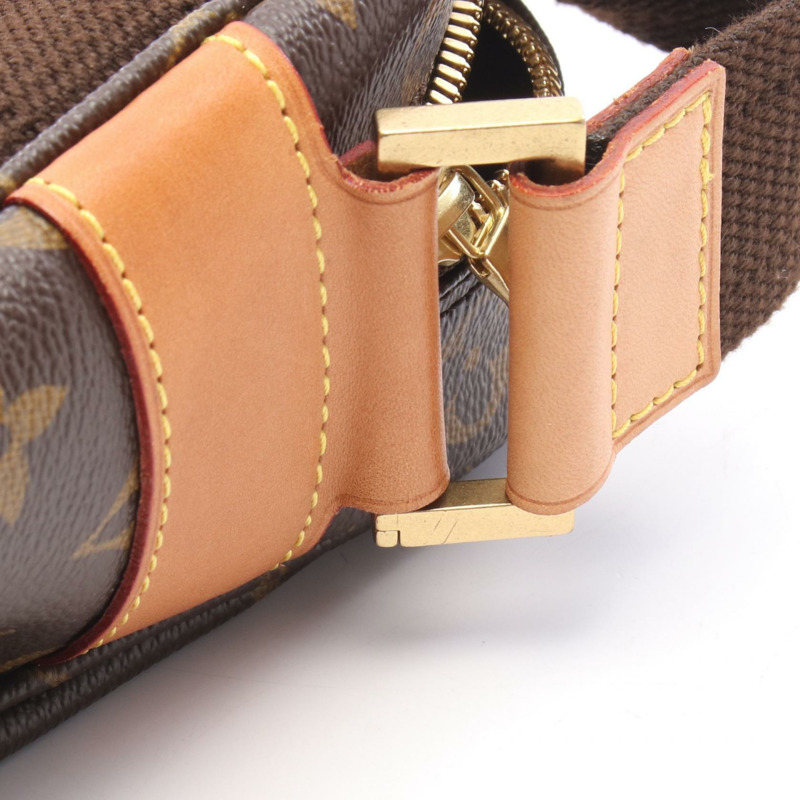 路易威登 Sac Bosphore 單肩手提包 M40043 Monogram 帆布棕色二手 LV-10