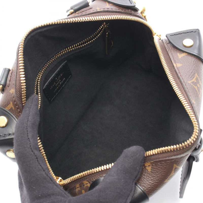 路易威登 Petite 男士 Souple 單肩手提包 M45571 Monogram 黑色 二手 LV-2