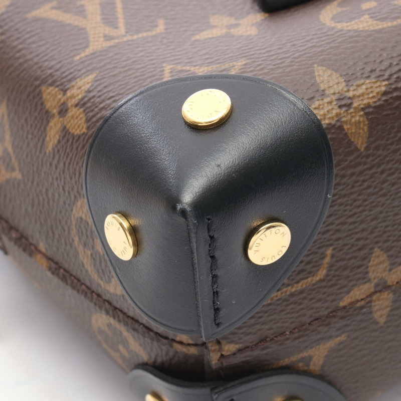 路易威登 Petite 男士 Souple 單肩手提包 M45571 Monogram 黑色 二手 LV-5
