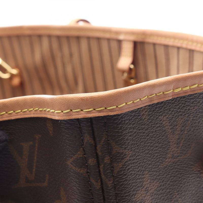 路易威登 Neverfull MM 單肩手提包 M40995 Monogram 帆布皮革二手-5
