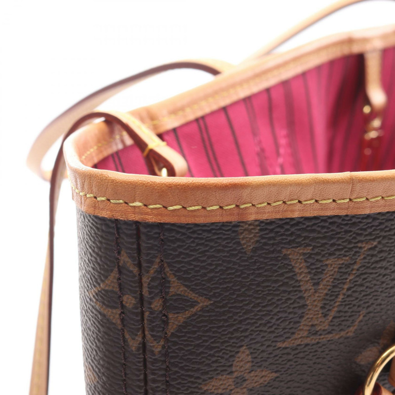 路易威登 Neverfull MM 單肩手提包 M41178 Monogram 帆布皮革二手-4