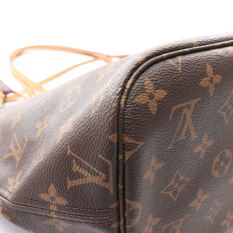 路易威登 Neverfull MM 單肩手提包 M41178 Monogram 帆布皮革二手-11