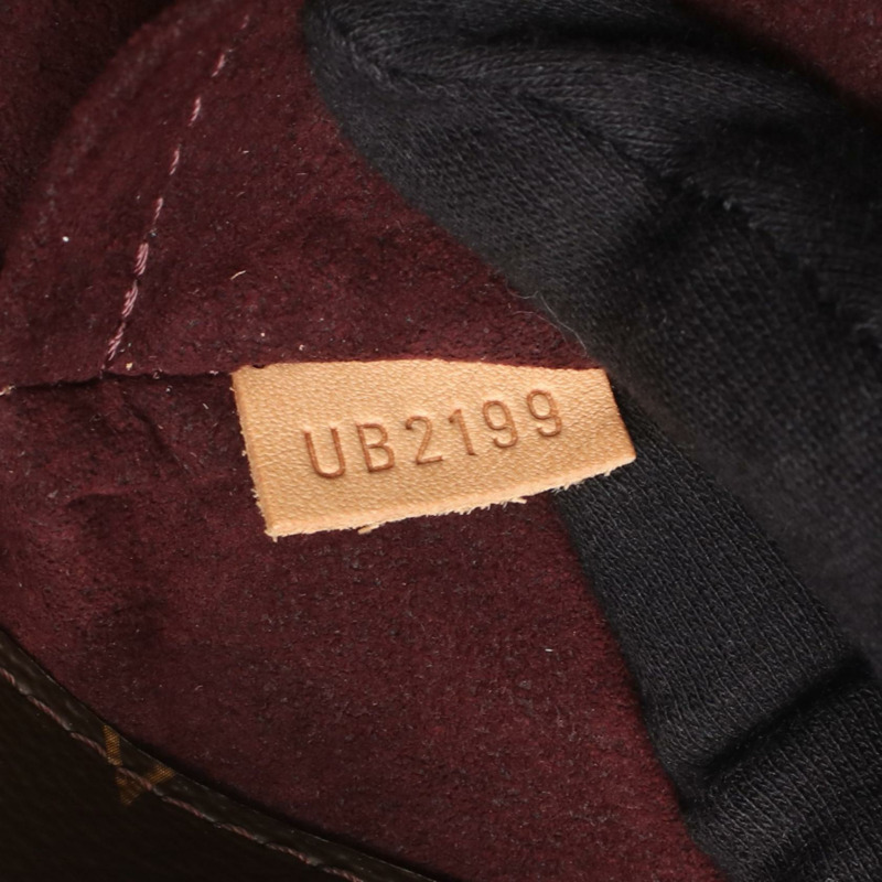 路易威登 Montaigne MM 單肩手提包 M41056 Monogram 帆布皮革二手-4