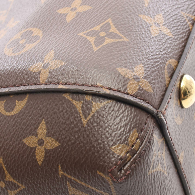路易威登 Montaigne MM 單肩手提包 M41056 Monogram 帆布皮革二手-5