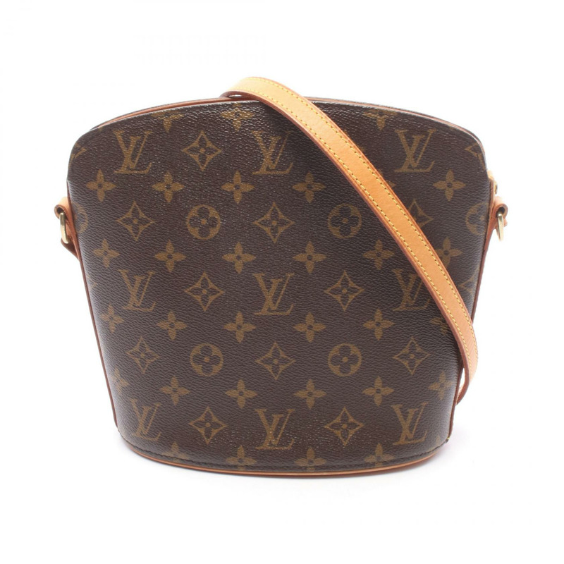 路易威登 Drouo 單肩斜背包 M51290 Monogram 帆布皮革二手-0