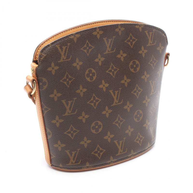 路易威登 Drouo 單肩斜背包 M51290 Monogram 帆布皮革二手-1