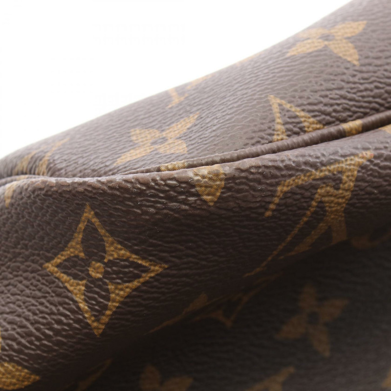 路易威登 Neverfull MM 單肩手提包 M41177 Monogram 帆布 櫻桃紅 二手-5