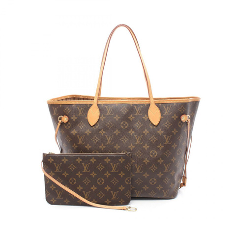 路易威登 Neverfull MM 單肩手提包 M40995 Monogram 帆布皮革二手