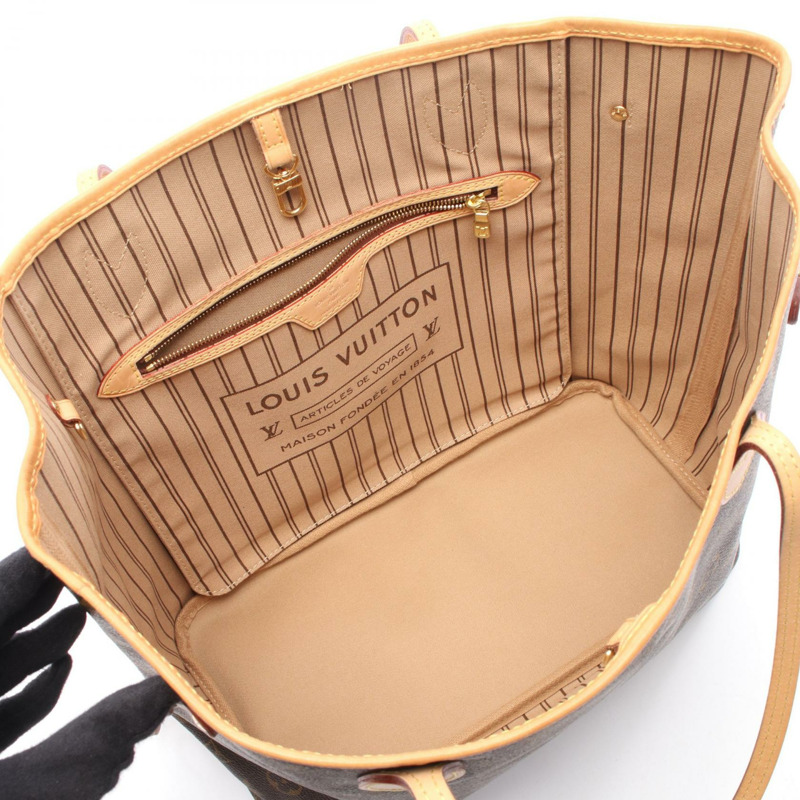 路易威登 Neverfull MM 單肩手提包 M40995 Monogram 帆布皮革二手-2
