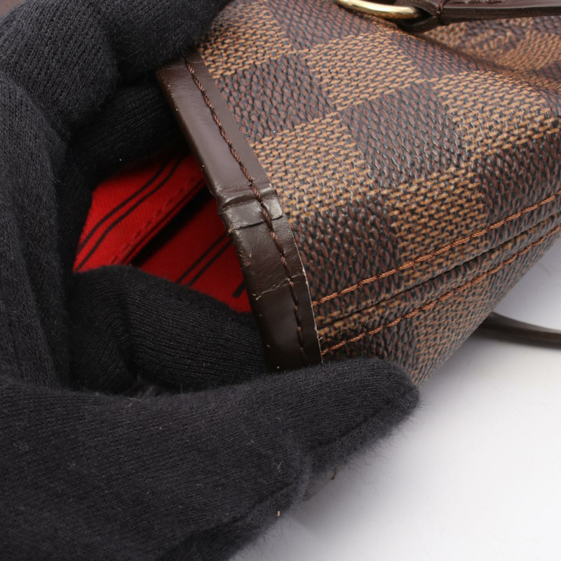 路易威登 Neverfull MM 肩背手提包 N51105 Damier 帆布 Ebene 二手 LV-7