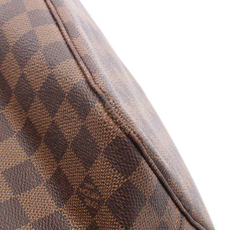 路易威登 Neverfull MM 肩背手提包 N51105 Damier 帆布 Ebene 二手 LV-8