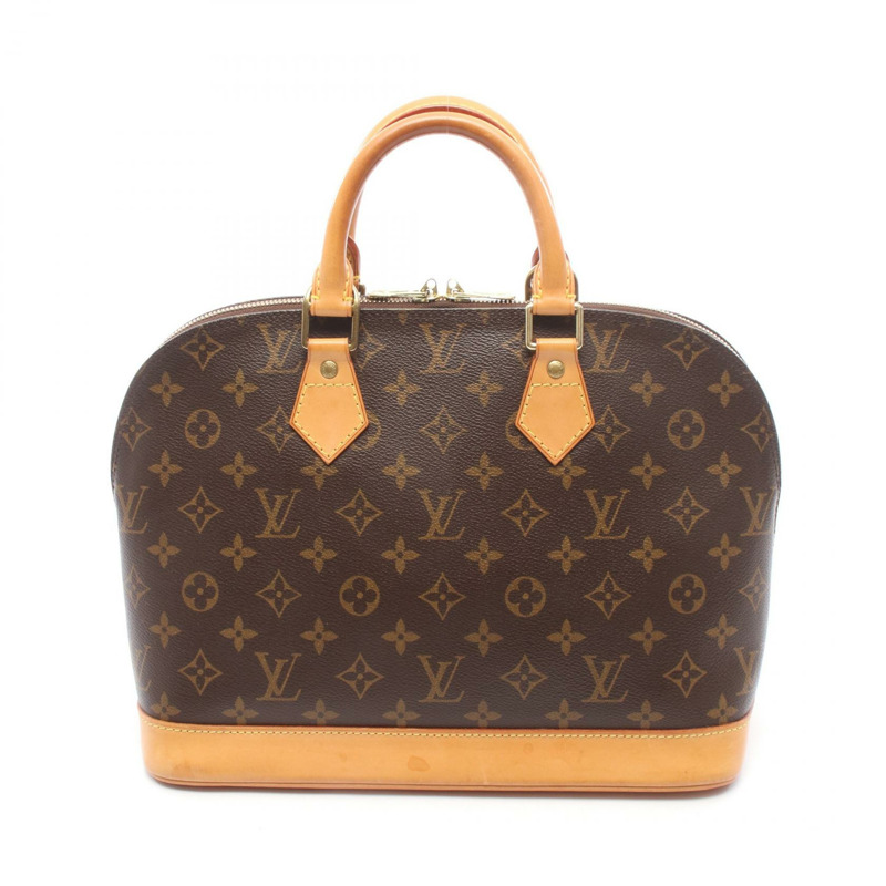 路易威登 Alma PM 手提包 M51130 Monogram 帆布皮革棕色二手女士 LV-0