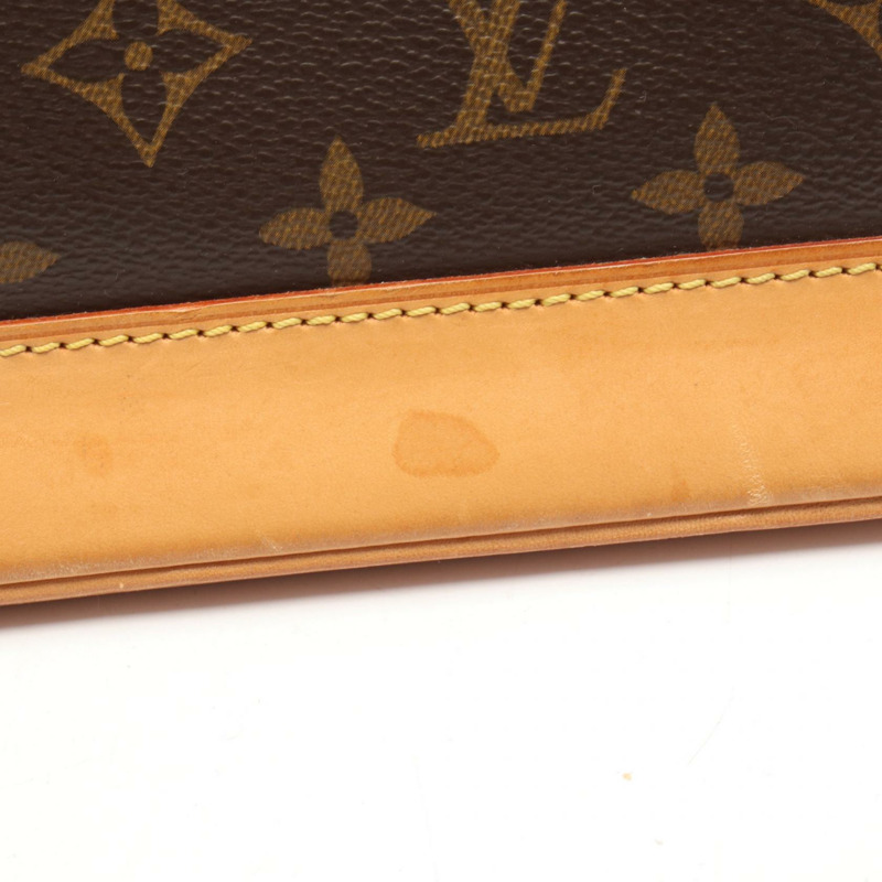 路易威登 Alma PM 手提包 M51130 Monogram 帆布皮革棕色二手女士 LV-10
