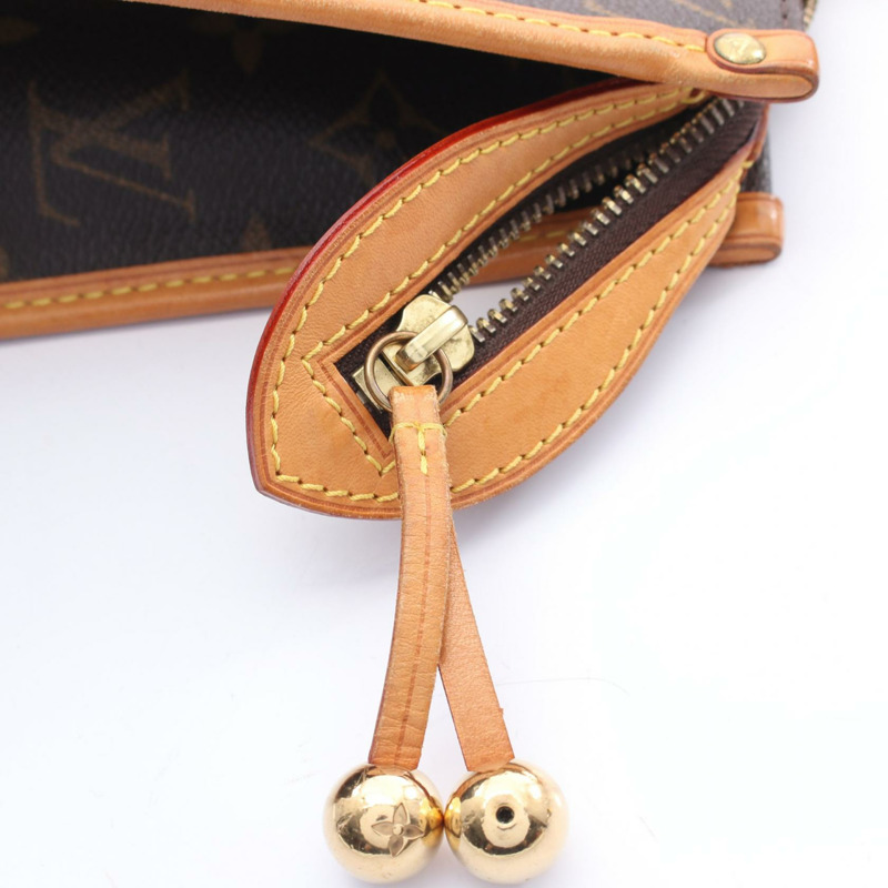 路易威登 Popincourt Haut 單肩托特包 M40007 Monogram 帆布 二手 LV-9