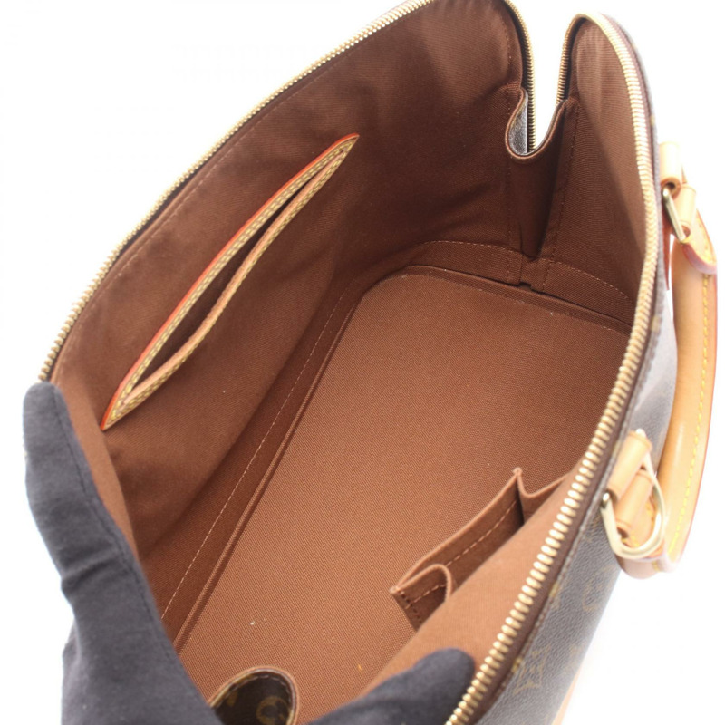 路易威登 Alma PM 手提包 M51130 Monogram 帆布皮革棕色二手女士 LV-2