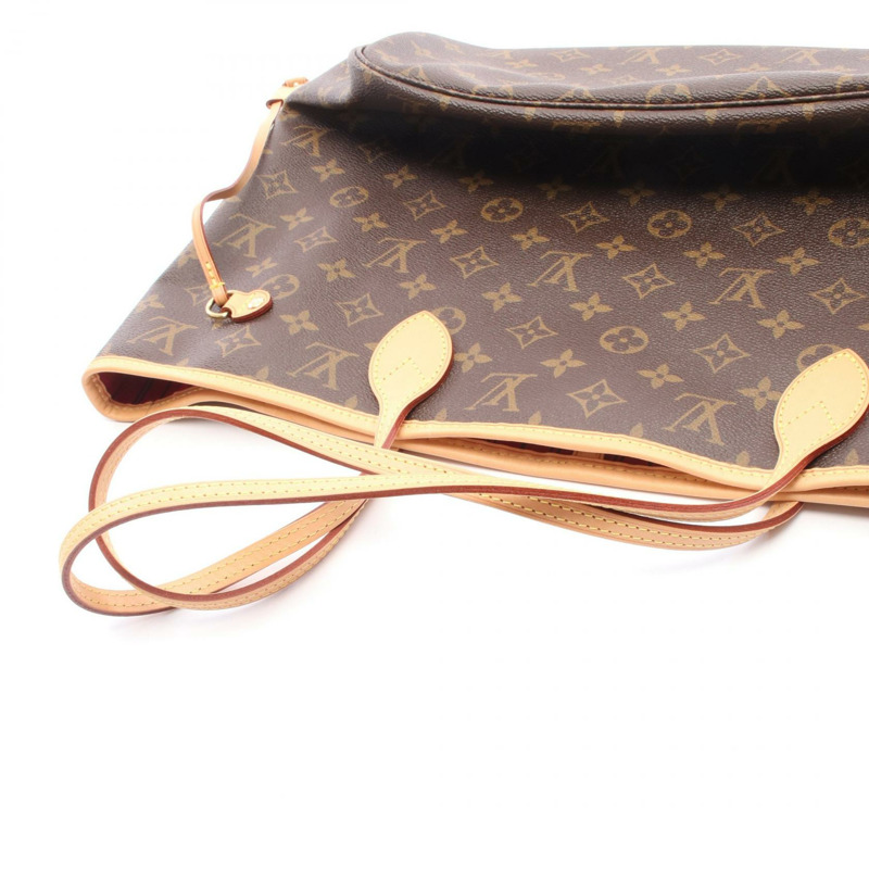 路易威登 Neverfull MM 肩背手提包 M41178 Monogram 帆布 Pivoine 二手-8