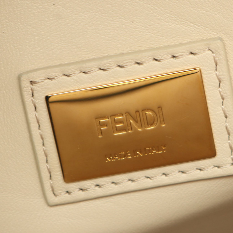 FENDI Peekaboo Regular Guz Monster Eye 2WAY 手提包 8BN290-A0VI 異國皮革-3