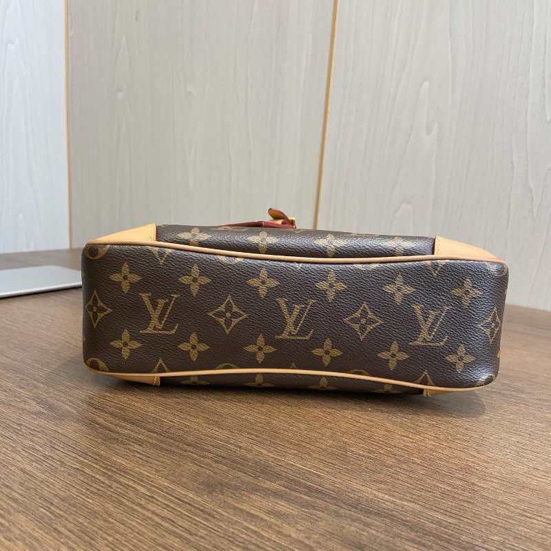 芯片款 路易威登/Louis Vuitton 老花oden小號牛角包-5