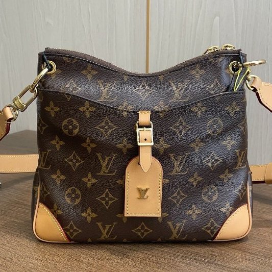 芯片款 路易威登/Louis Vuitton 老花oden小號牛角包-6