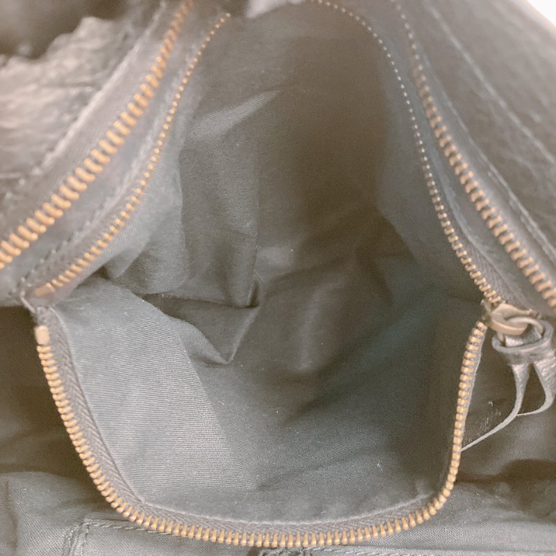 MS0716 Balenciaga 巴黎世家經典 城市機車包 黑色牛皮銀扣 Classic City Tote 40cm Calfskin Black x PHW-24