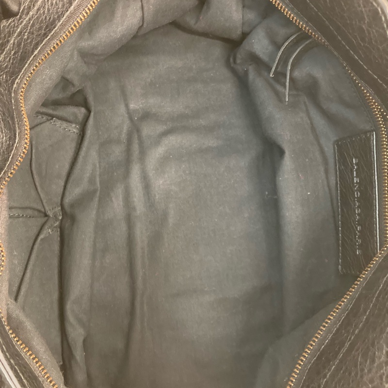 MS0716 Balenciaga 巴黎世家經典 城市機車包 黑色牛皮銀扣 Classic City Tote 40cm Calfskin Black x PHW-42