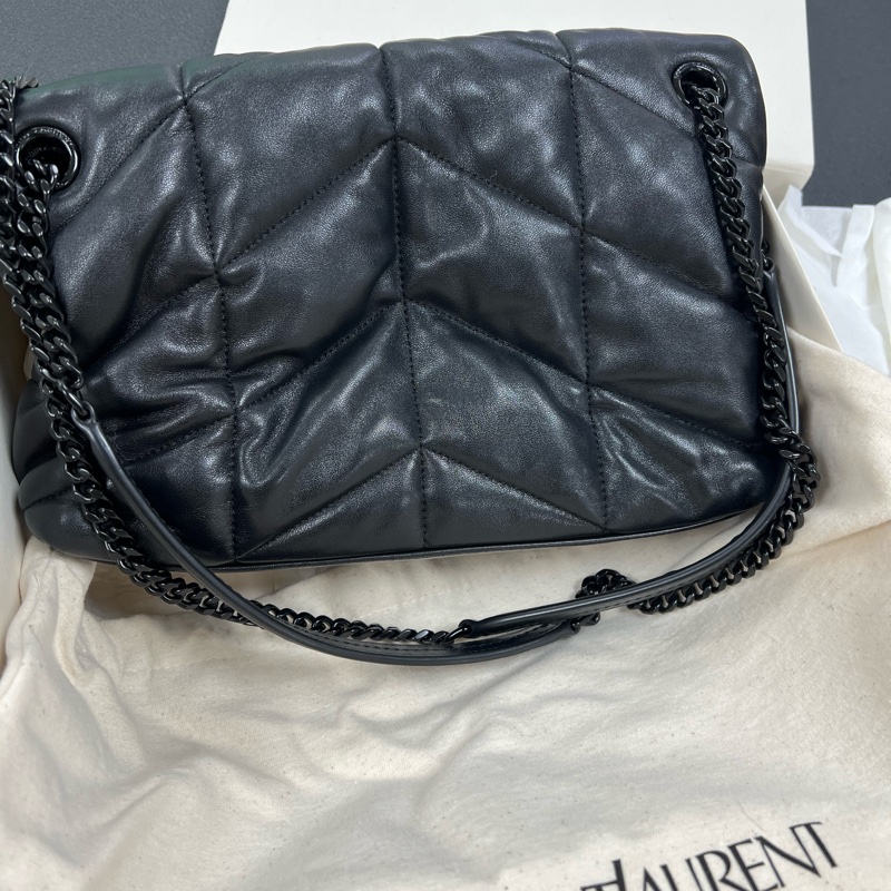 PUFFER YSL LOULOU 雲朵包羊皮 尺寸:small 不是toy-3