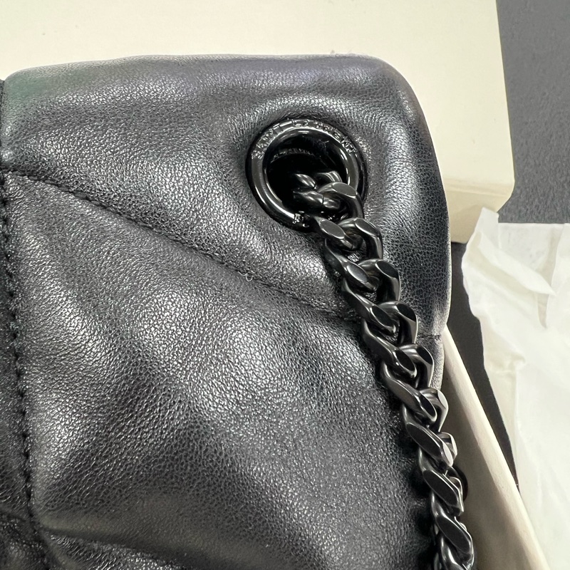 PUFFER YSL LOULOU 雲朵包羊皮 尺寸:small 不是toy-14