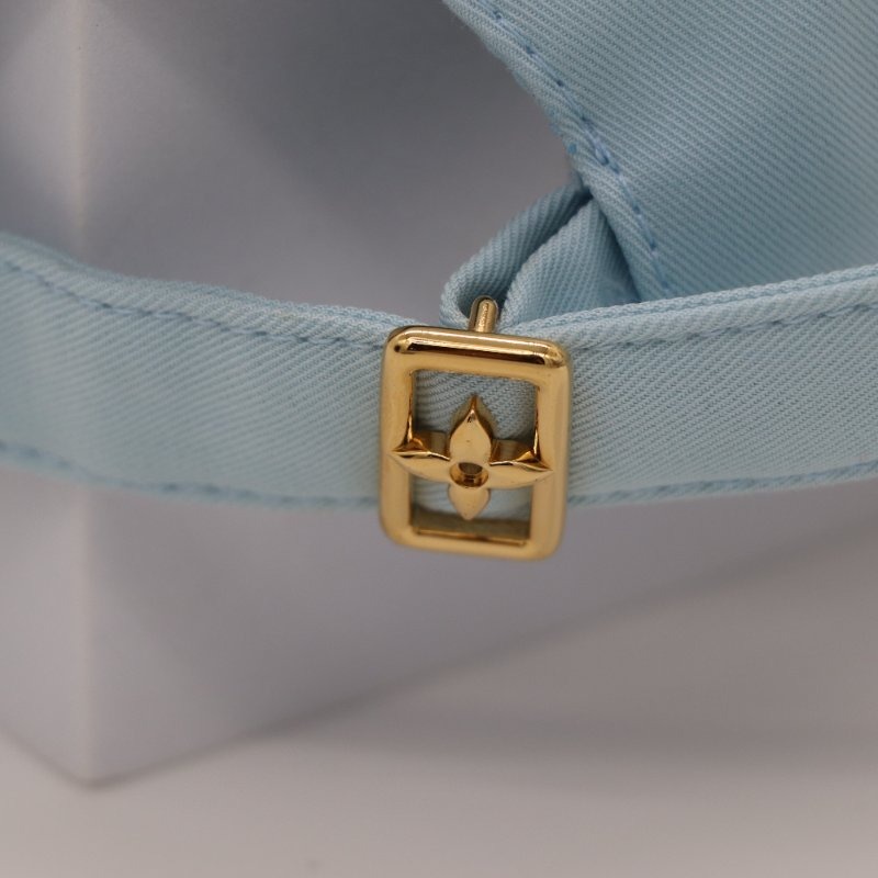 羽葤公益商品♥️ Louis Vuitton 路易威登 Remix 刺繡標誌 粉色 天空藍色 白色 棉質 棒球帽-4