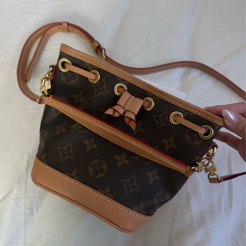 LV nano noe 老花水桶包-5