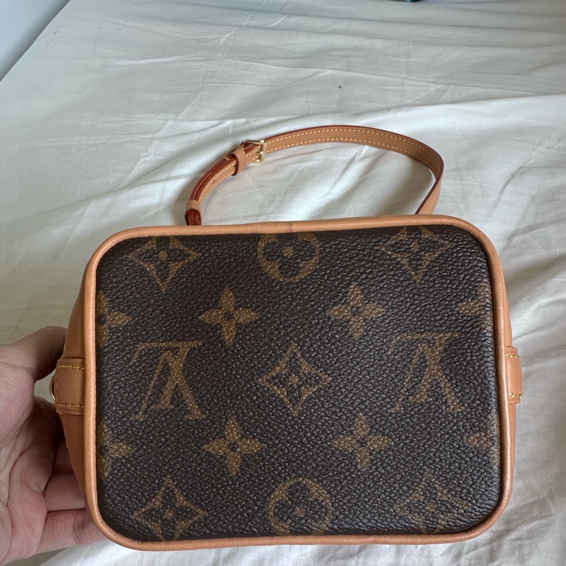 LV nano noe 老花水桶包-7