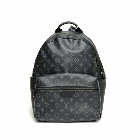 LOUIS VUITTON Discovery雙肩包小號29老花PVC晶片肩背包