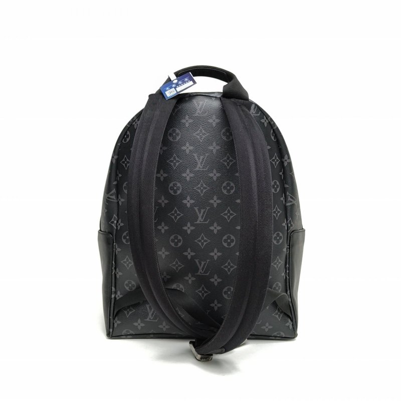 LOUIS VUITTON Discovery雙肩包小號29老花PVC晶片肩背包-2
