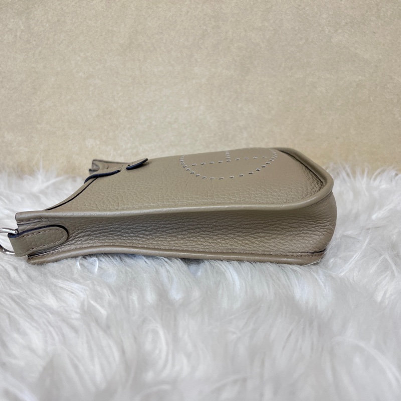 Hermes 8Q馬爾法米色BeigeMarfa Clemence mini evelyne-4