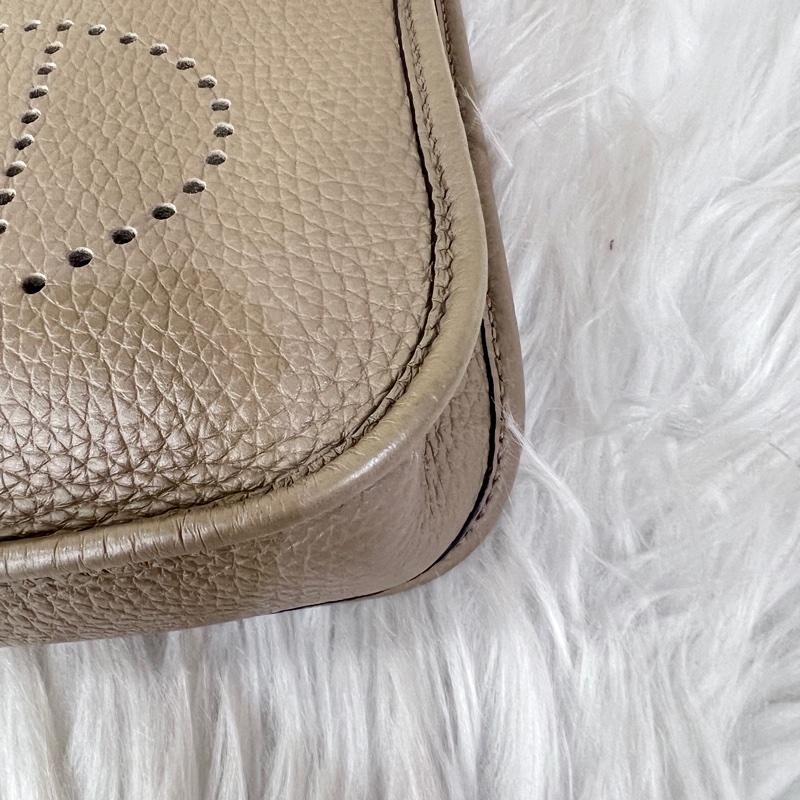 Hermes 8Q馬爾法米色BeigeMarfa Clemence mini evelyne-7
