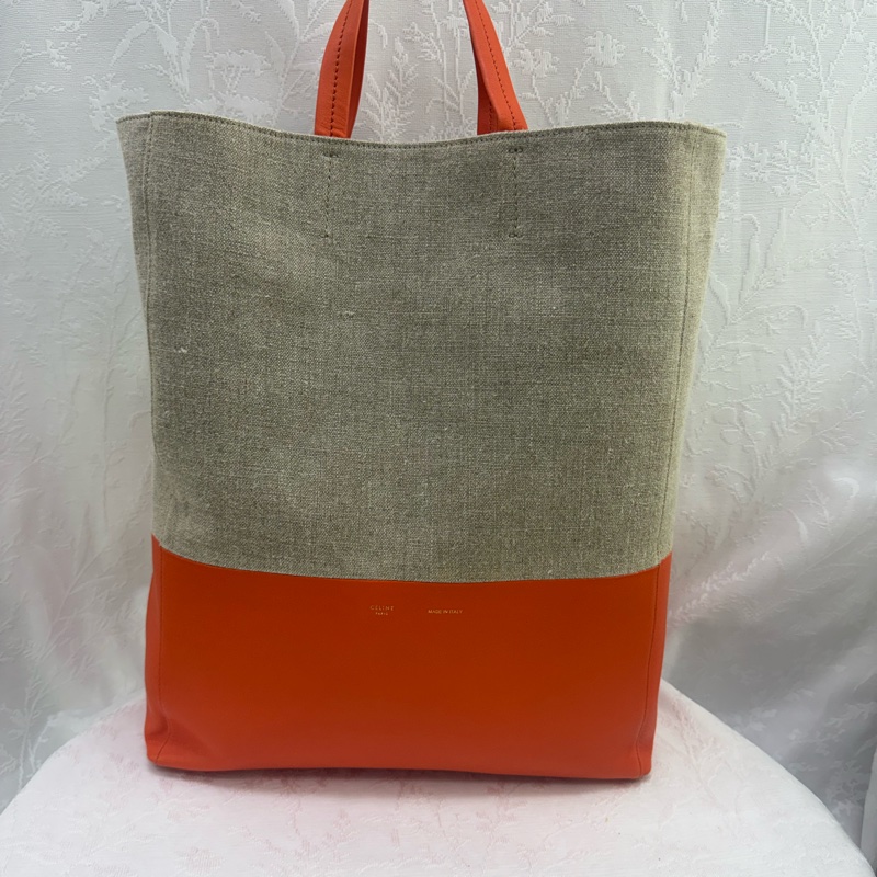 Celine Cabas leather handbag-0