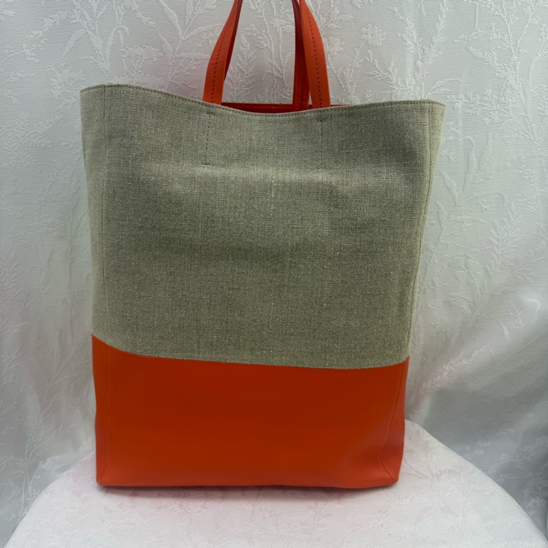 Celine Cabas leather handbag-1