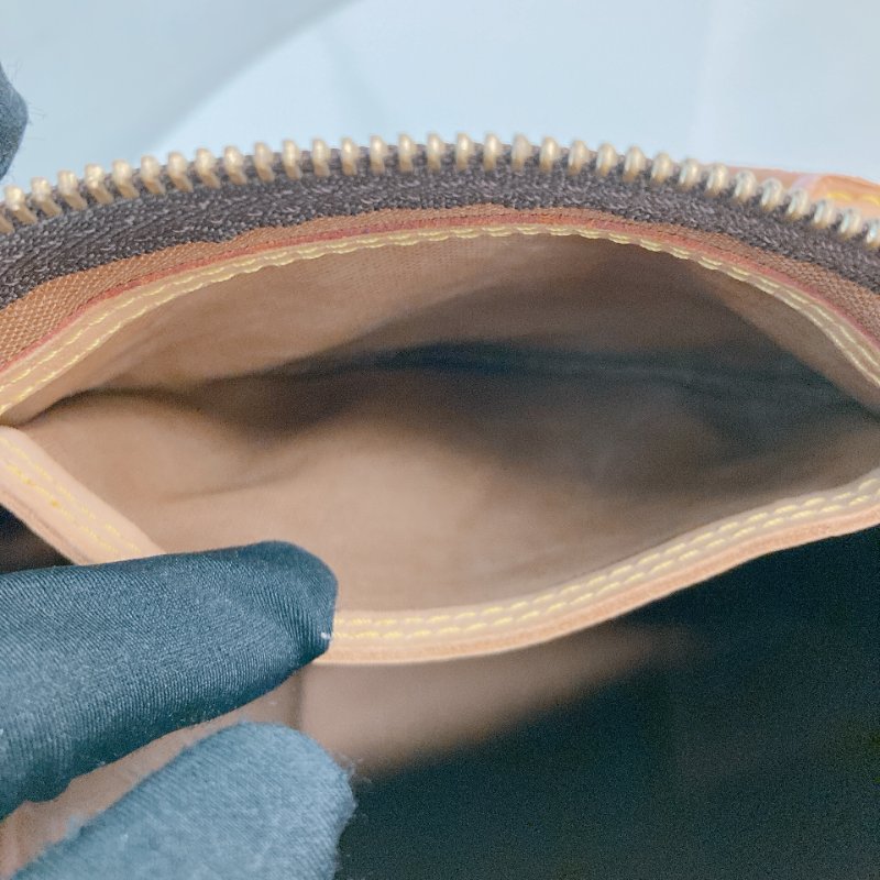 MS0707Louis Vuitton 路易威登經典枕頭包 帆布金扣 Speedy 30 Canvas Monogram x GHW-25