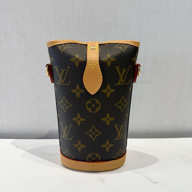 ✨99新🆕路易威登/Louis Vuitton 經典老花fold me迷你薯條包 斜背包 金扣 芯片款💛正品保障-2