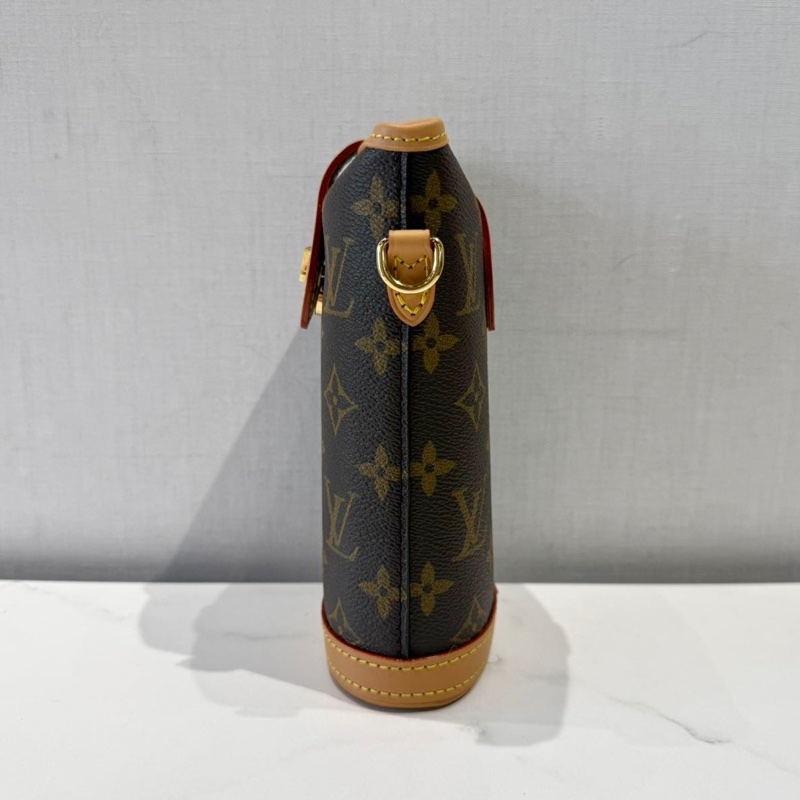 ✨99新🆕路易威登/Louis Vuitton 經典老花fold me迷你薯條包 斜背包 金扣 芯片款💛正品保障-3