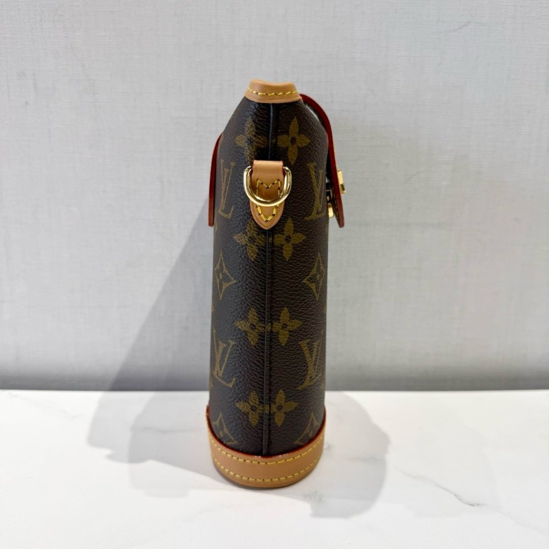 ✨99新🆕路易威登/Louis Vuitton 經典老花fold me迷你薯條包 斜背包 金扣 芯片款💛正品保障-4